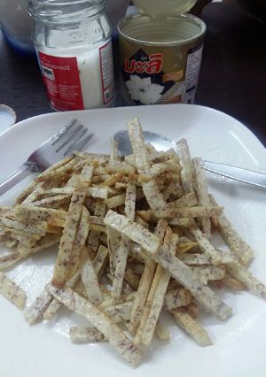 รูปของ เผือกสติ๊ก (ขนมทานเล่น)