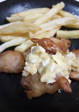 Foto resep Shrimp Salted egg sauted
