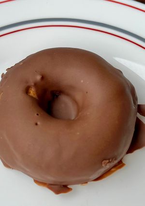 Una foto de Donut de manzana sin azúcar