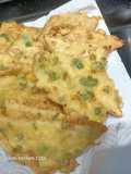 Deep fried soya bean cake Indonesia style(mendoan)