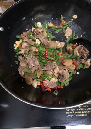 Foto resep Tumis buncis bakso beef slice