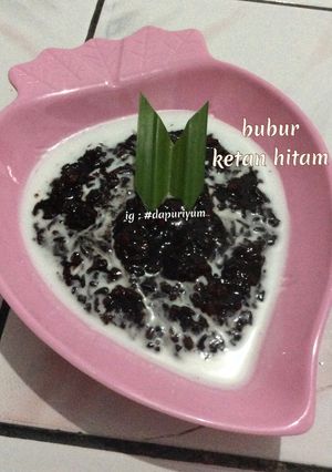 Foto resep Bubur ketan hitam