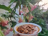 دوپیازه باقالی با غوره خشک و پودر غوره