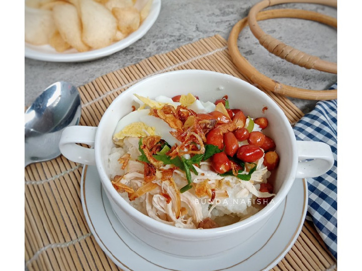 Cara Gampang Membuat Bubur Ayam Tanpa Kuah Anti Gagal