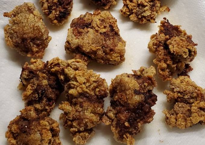 Steps to Prepare Super Quick Homemade My Fried Chicken Livers