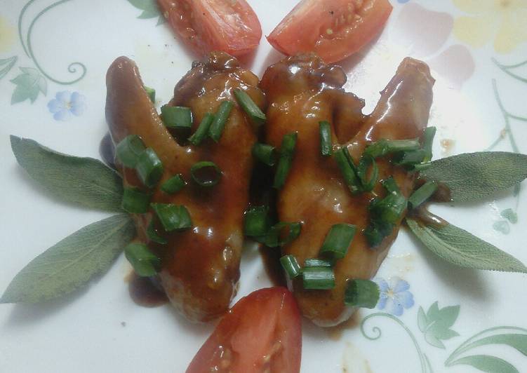 Simple Way to Make Speedy Sweet n sour chicken wings# chicken contest