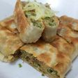 Martabak mesir isi 'rendang daging & baso'