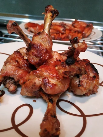 Langkah Gampang Membikin Resep Chicken drumsticks lapis madu yang Menggugah Selera Anti Ribet, Bisa Manjain Lidah