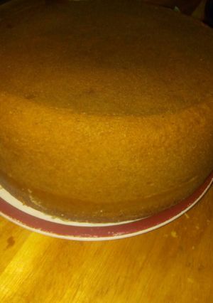 A picture of Orange cake.