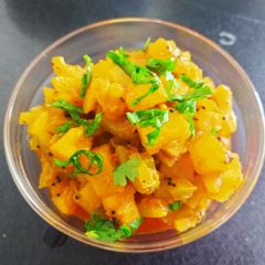 Bottle Gourd and Potato Sabzi A picture of Bottle Gourd and Potato Sabzi.