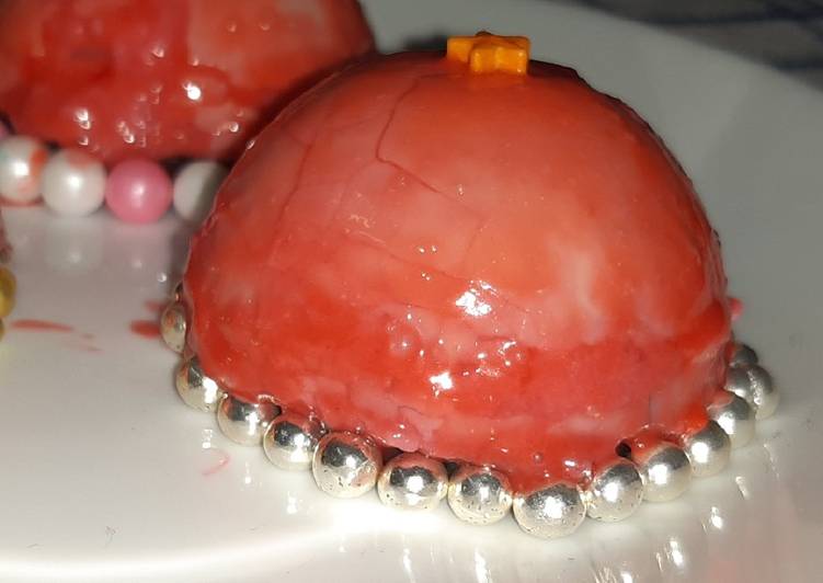 Strawberry Glaze Dome