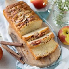 A picture of Apple Cake with Cinnamon & Ginger ~ Tao / Vegetarian.