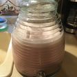 Agua de fresa