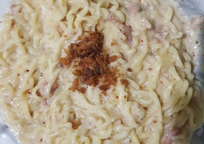 Indomie carbonara