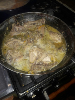 Una foto de Pollo a la cerveza