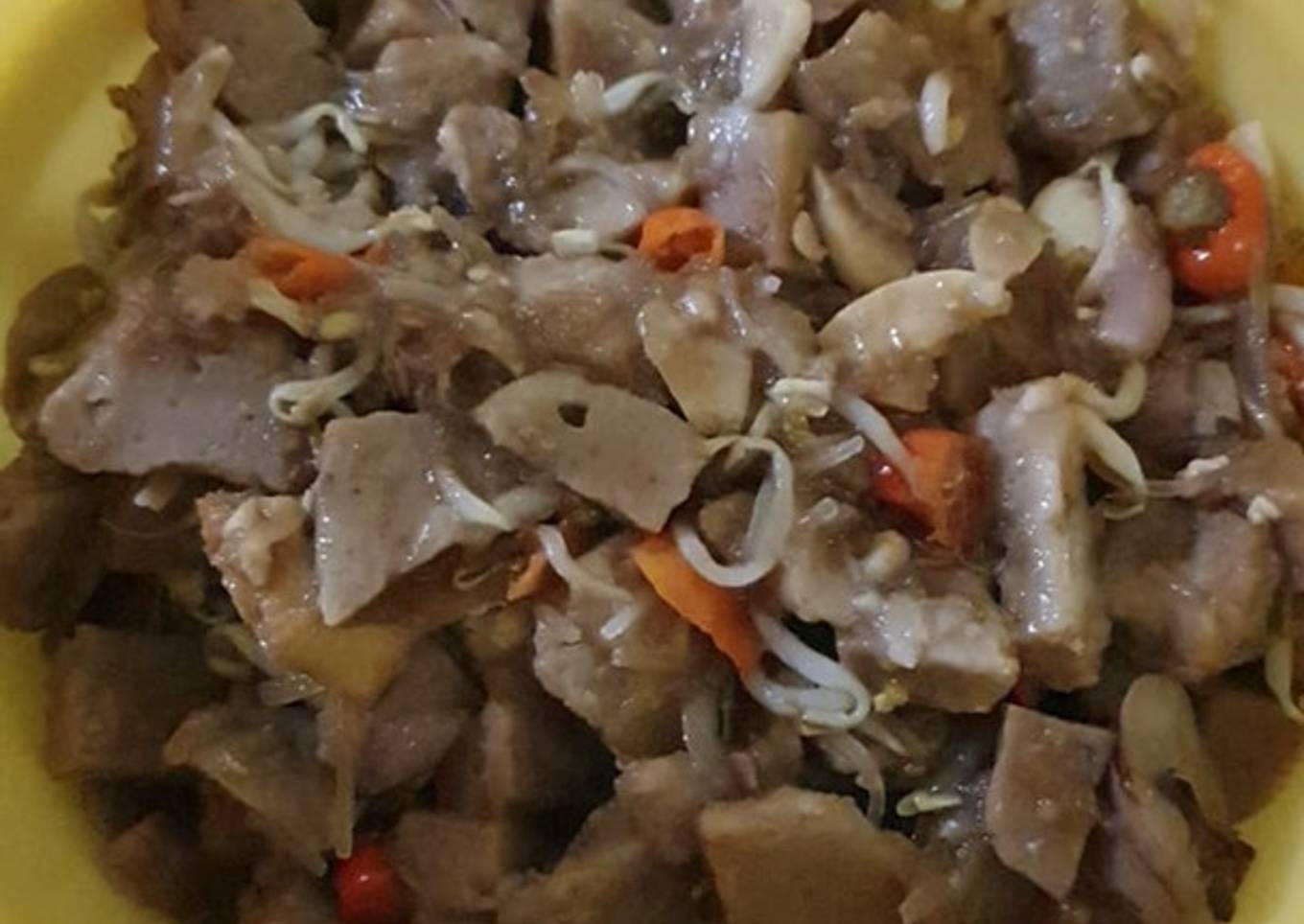 Bakso bumbu teriyaki