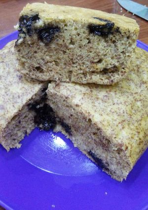 Foto resep Bolu pisang kukus coklat keju (no mix no timbangan)