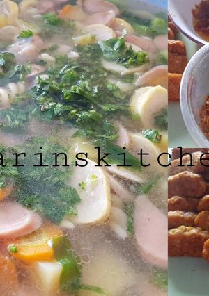 Foto resep Sop ayam campur
