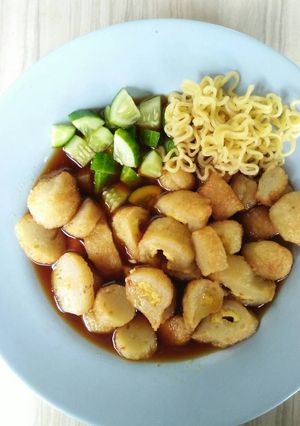 Foto resep Pempek Teri Nasi