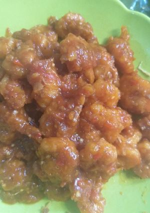 Foto resep Sambal Udang Saus Tiram