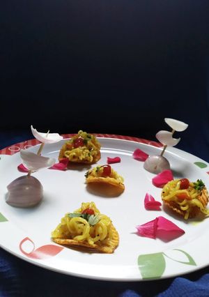 મસાલા મસ્તી નુડલ્સ બાઈટસ(masala masti Noodles bites recipe in Gujarati) રેસીપી મુખ્ય ફોટો