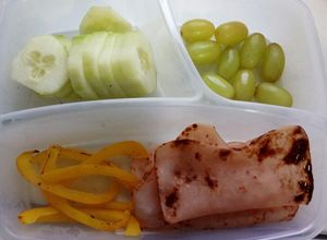 Una foto de Lunch saludable para chicos #healthy S.O.S para Ana
