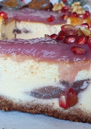 Foto de Cheesecake de romã