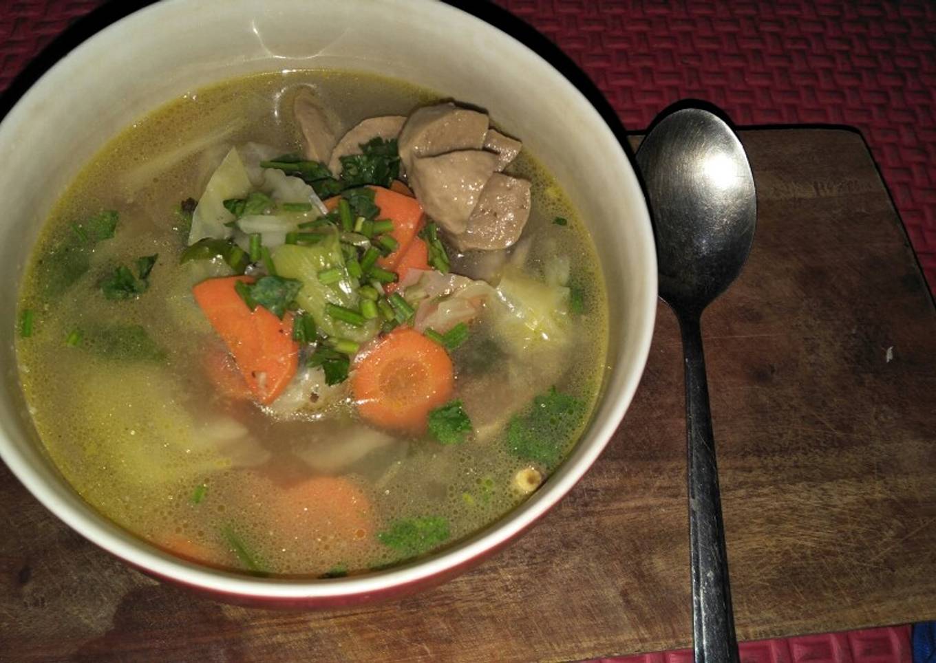 Sop ayam baso #bikinramadhanberkesan