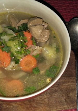 Foto resep Sop ayam baso #bikinramadhanberkesan