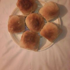 A picture of Homemade bread buns.