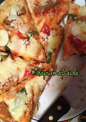 Foto resep Pizza teflon ala dapur ma2 Aida 🍕🍕