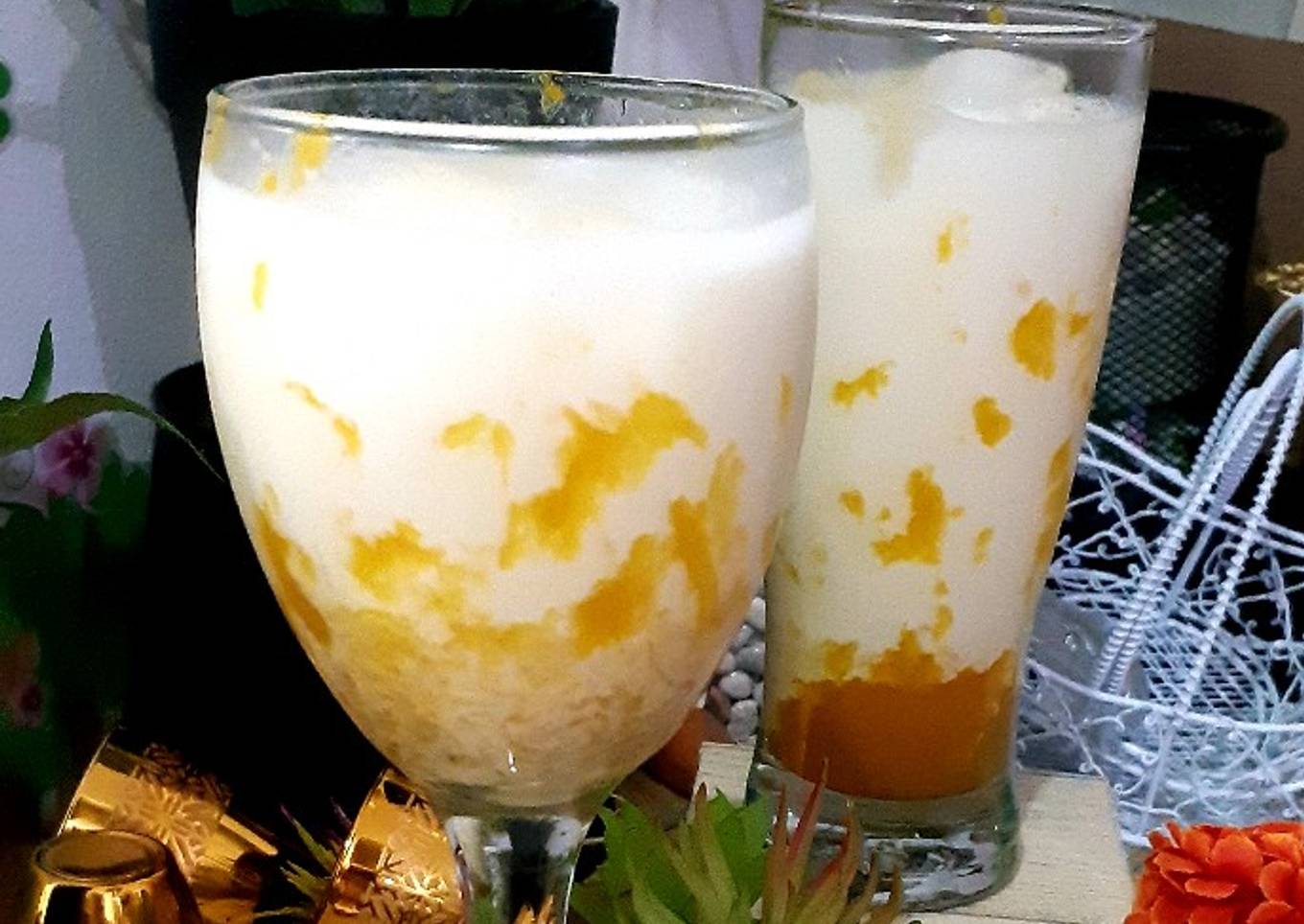 Korean Mango Milk