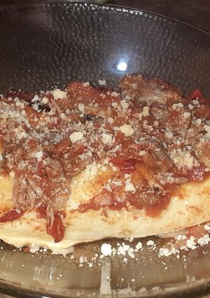 Una foto de Canelones de acelga y ricota casera