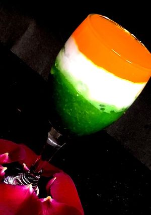 ট্রাই কালার টক মিষ্টি ক্রিম জুস(tri colour tok misti cream juice recipe in Bengali) রেসিপির প্রধান ছবি