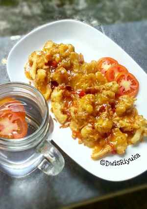 Foto resep Kembang Kol Crispy Saus Tomat