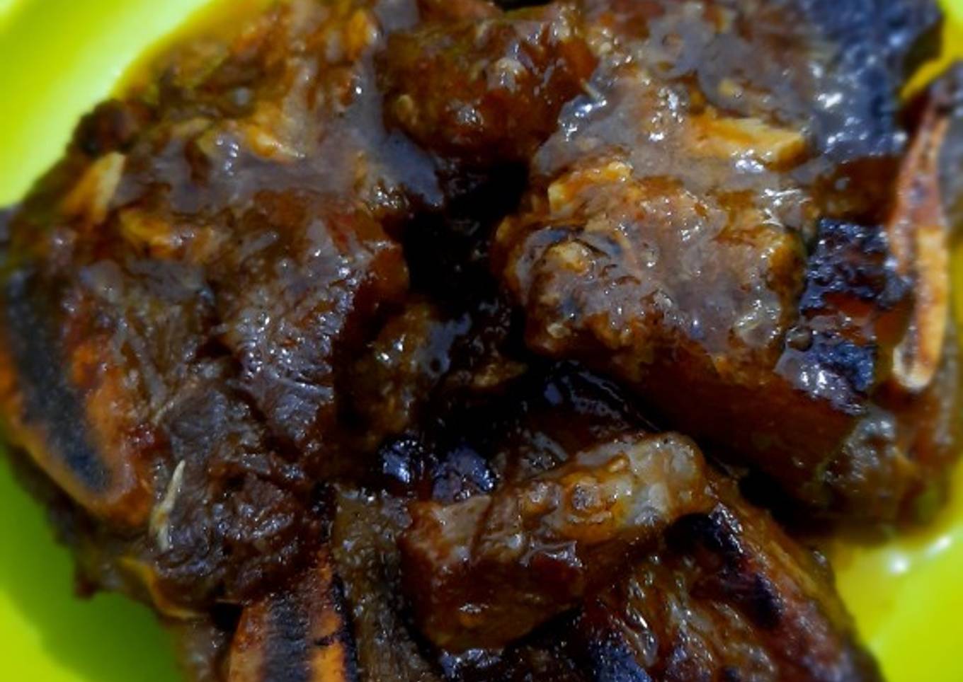Iga Bakar Madu (ala warung Tekko)