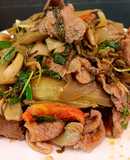 Thịt bò xào dưa