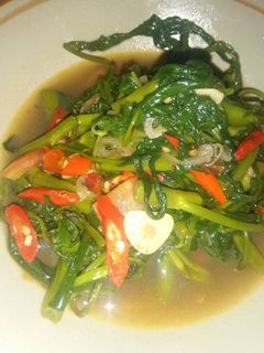 Foto resep Tumis kangkung terasi