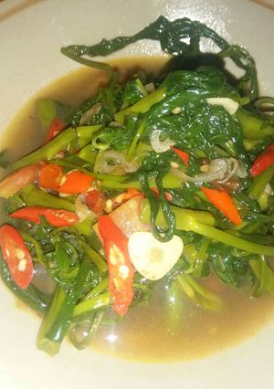 Foto resep Tumis kangkung terasi