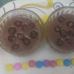 A picture of Creamy chocolate dip.
