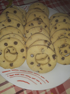 Una foto de Rosquitas con chispas de chocolate