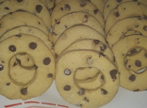 Una foto de Rosquitas con chispas de chocolate
