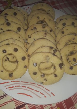 Una foto de Rosquitas con chispas de chocolate