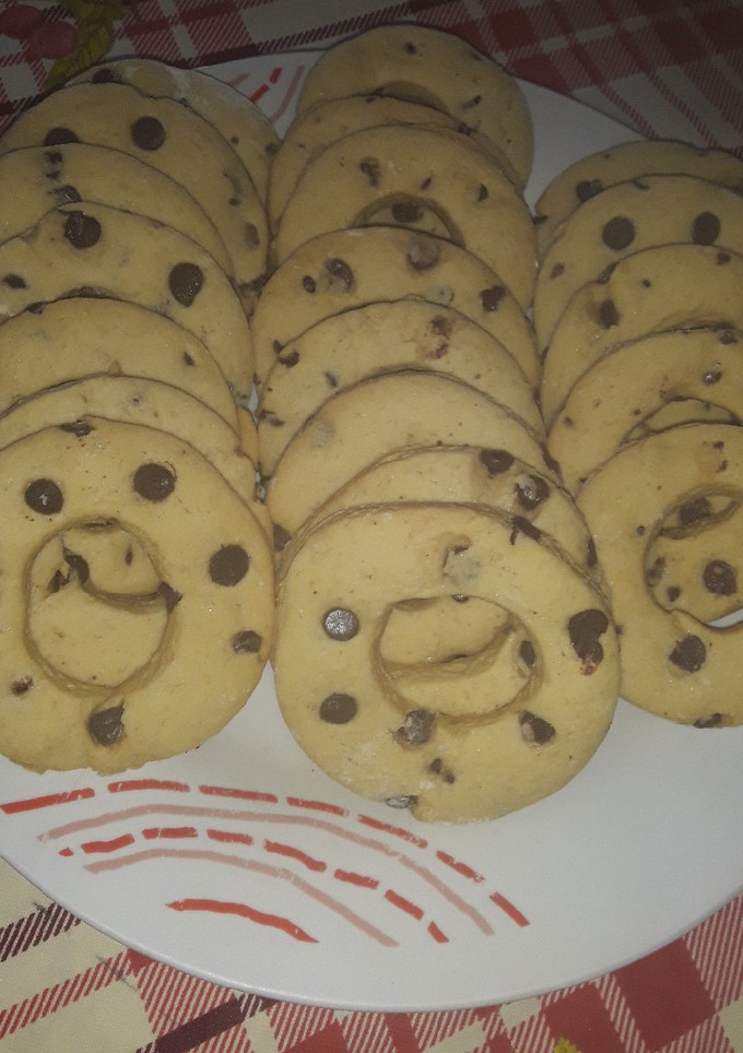 Una foto de Rosquitas con chispas de chocolate