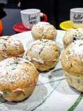 Muffin arancia e cioccolato fondente