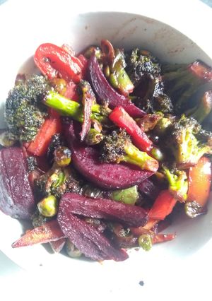 A picture of Mix vegetable stir fry.
