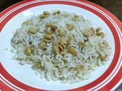 Una foto de arroz con maní