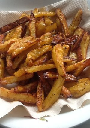 Una foto de Papas (patatas) fritas al horno