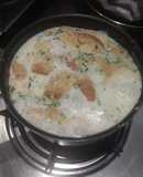 Changua Bogotana con calados