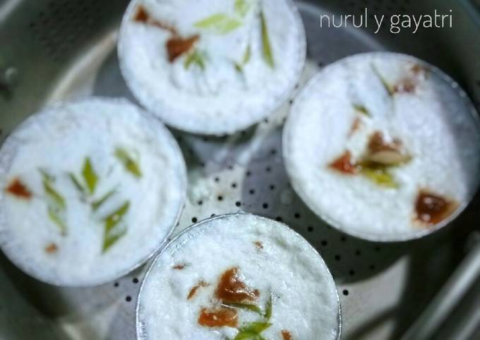 Kukus santan "kue keranjang/dodol cina"